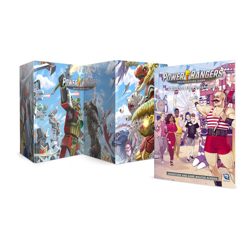 Power Rangers RPG book A Glutton for Punishment Adventure & GM Screen *Englische Version*