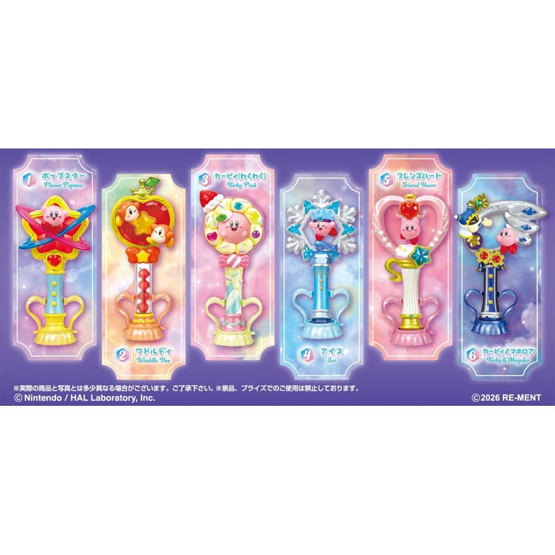 PRE ORDINE - Kirby Mini Figures Twinkle Wand Display (6)
