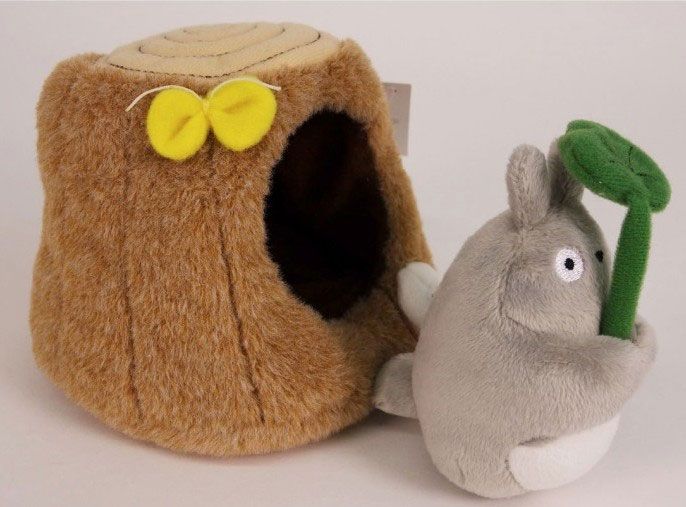 PRE ORDINE - My Neighbor Totoro Plush Figure Totoro Tree Trunk 10 cm