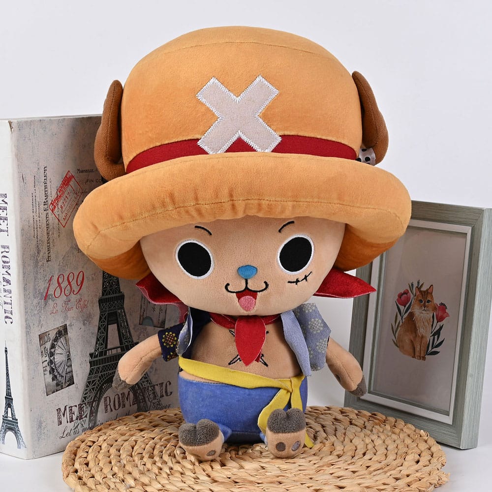 PRE ORDINE - One Piece Plush Figure Chopper x Ruffy New World Ver. 25 cm
