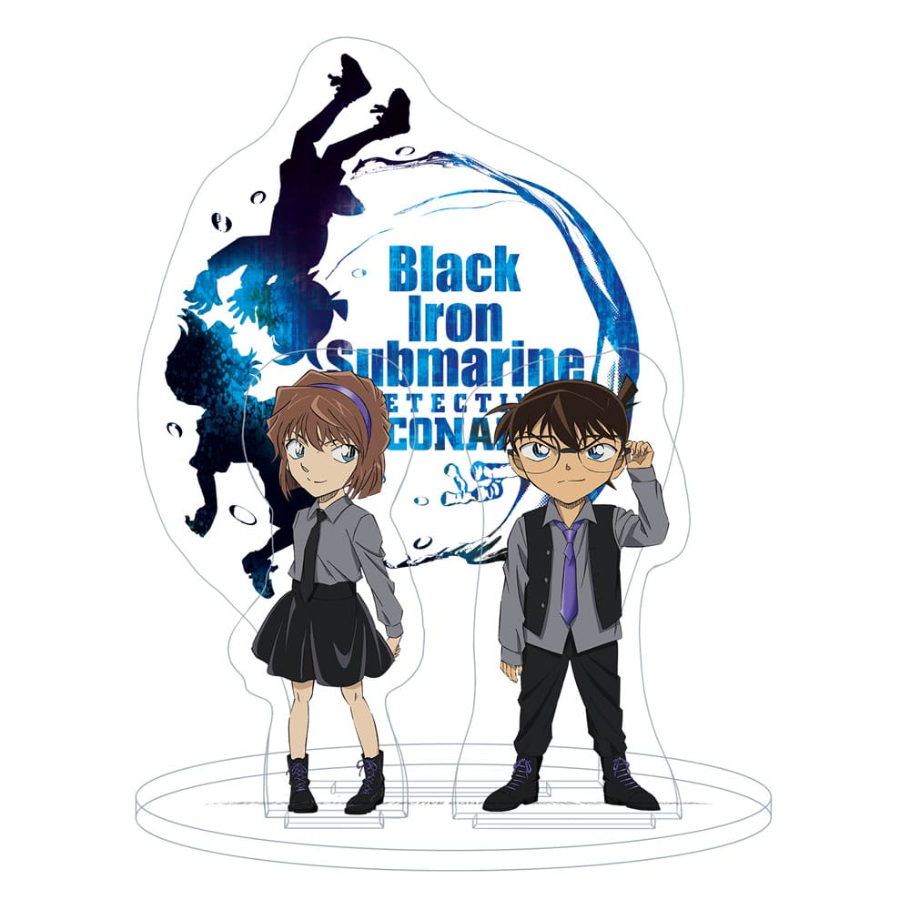 PRE ORDINE - Detective Conan Acrylic Figure Black Iron Submarine 18 cm