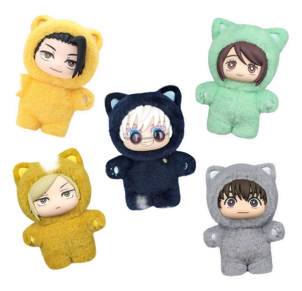 PRE ORDINE - Jujutsu Kaisen Cat Paradise Party Series Blind Box 14 cm Display (6)