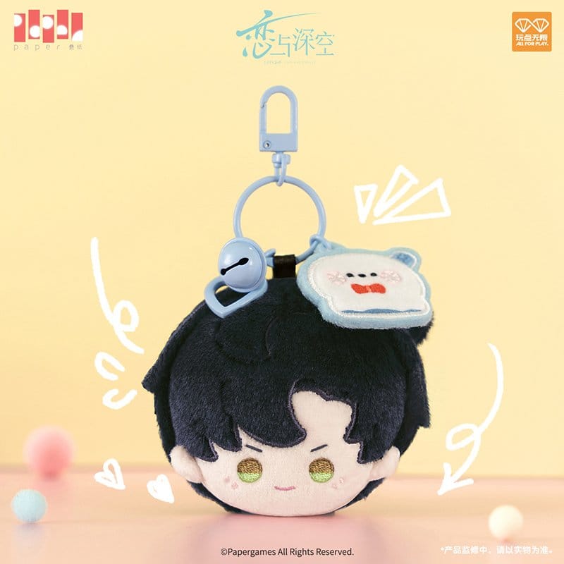 PRE ORDINE - Love and Deepspace Plush Keychain Zayne Playful Time Series 6 cm