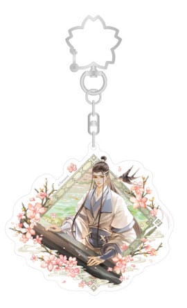 PRE ORDINE - Grandmaster of Demonic Cultivation Spring Season Series Acrylic Keychain Lan Wangji 7 cm