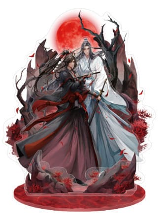 PRE ORDINE - Grandmaster of Demonic Cultivation Acrylic Stand Wei Wuxian & Lan Wangji 5th Anniversary Ver. 20 cm