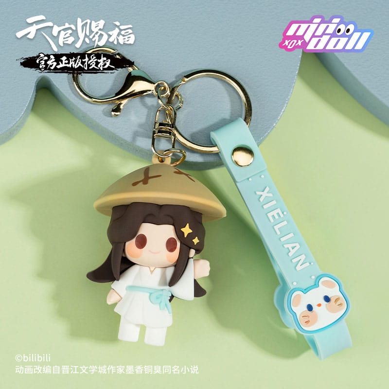 PRE ORDINE - Heaven Official´s Blessing Rubber Keychain Xie Lian 6 cm