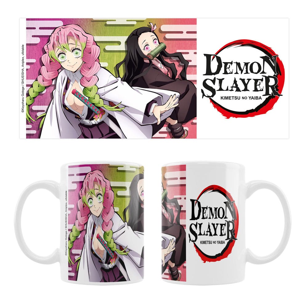 PRE ORDINE - Demon Slayer Ceramic Mug Mitsuri & Nezuko