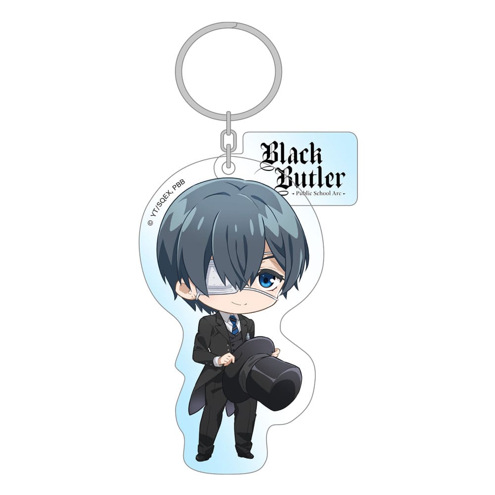 PRE ORDINE - Black Butler: Public School Arc Acrylic Keychain Ciel 7 cm
