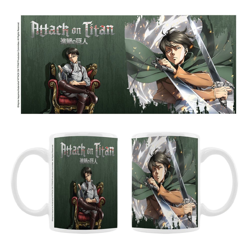 PRE ORDINE - Attack on Titan Ceramic Mug Levi