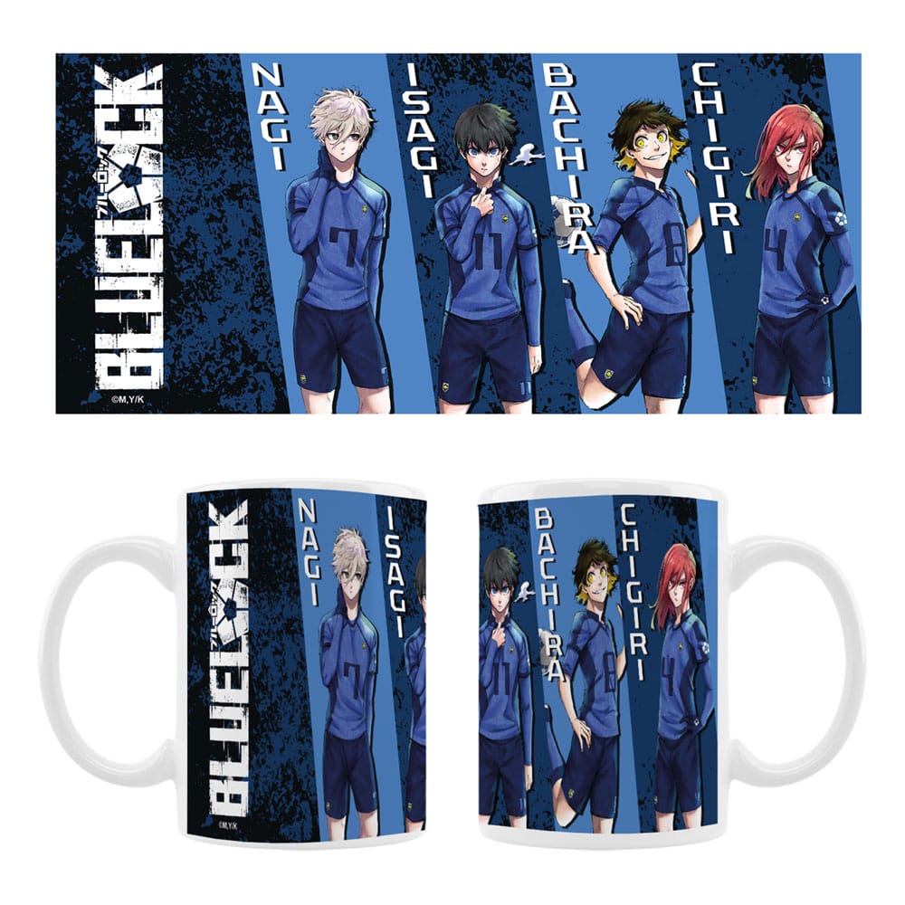 PRE ORDINE - Blue Lock Ceramic Mug Nagi, Isagi, Bachira & Chigiri