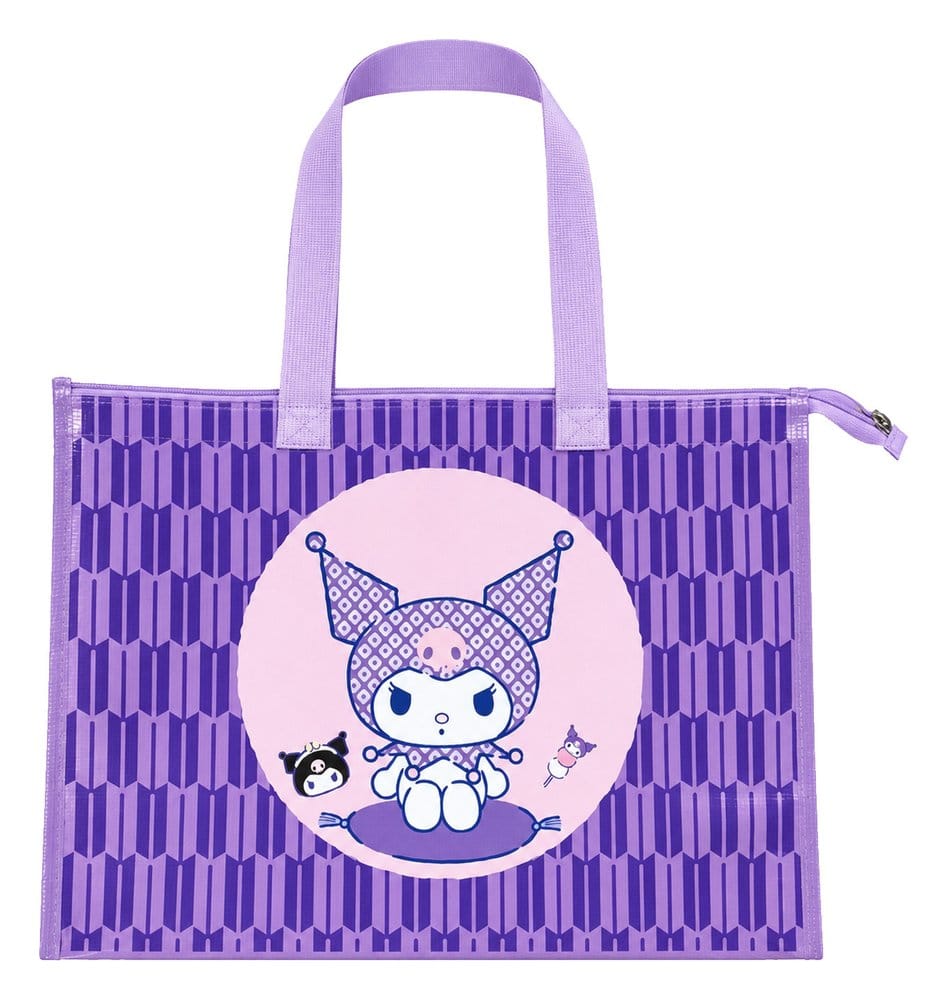 PRE ORDINE - Sanrio PVC Shopping Bag Kuromi Japanese 49 x 36 x 10 cm