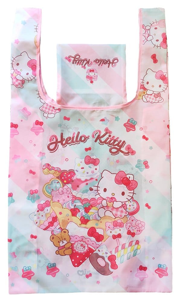 PRE ORDINE - Sanrio Tote Bag Hello Kitty Snack And Sweet Foldable