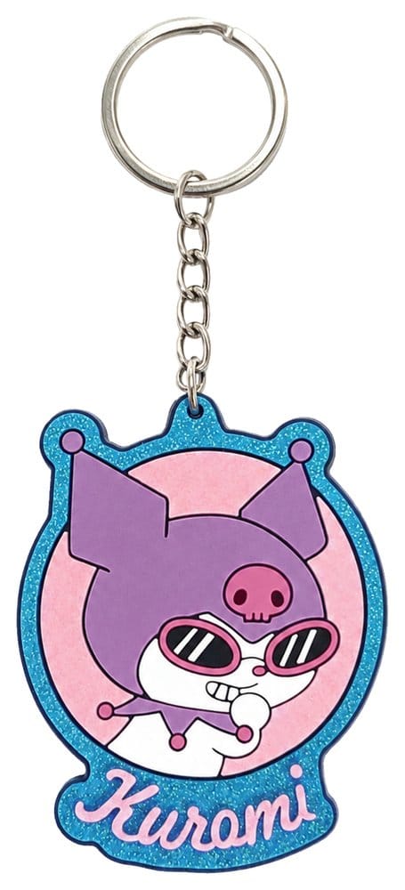 PRE ORDINE - Sanrio Rubber Keychain Kuromi 7 cm
