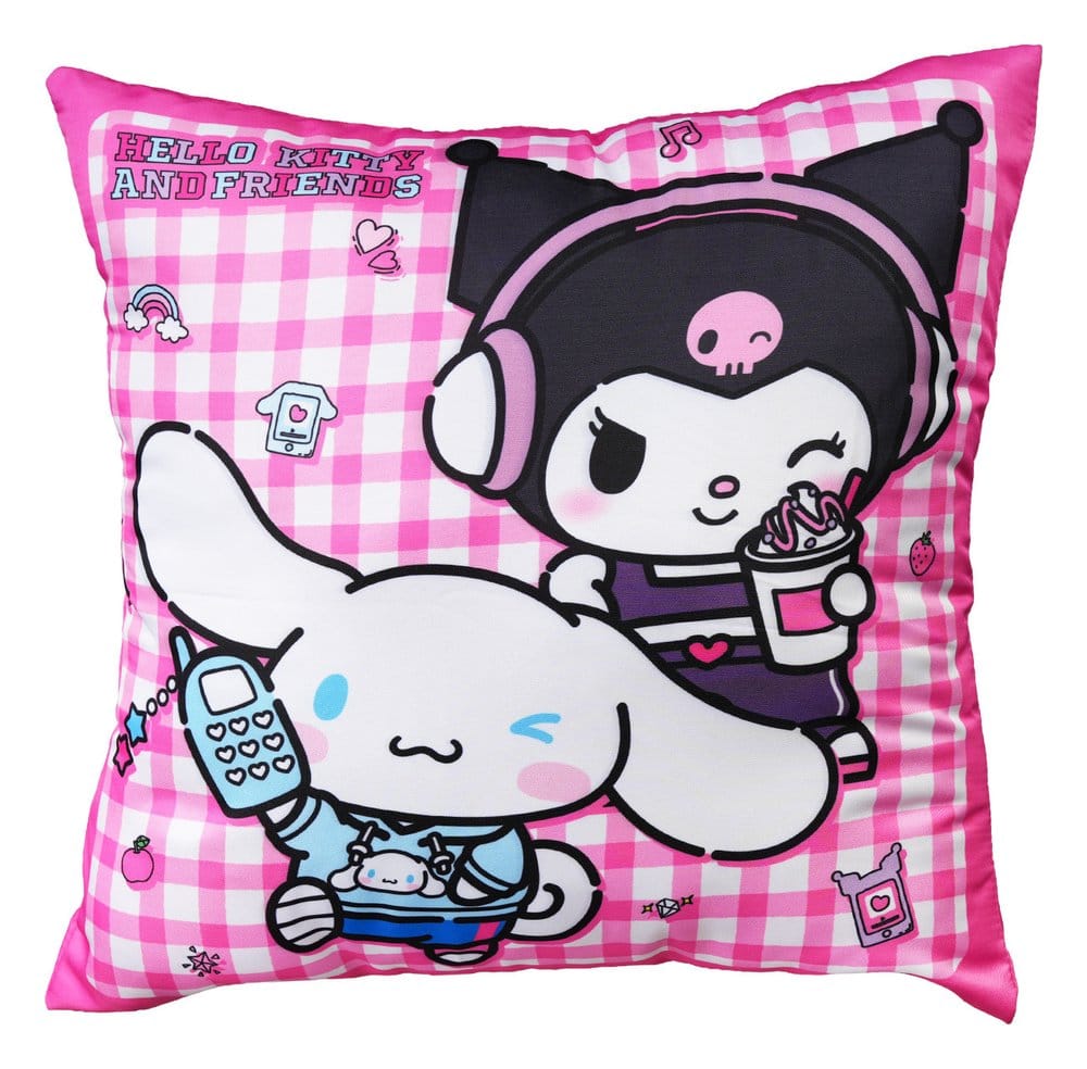 PRE ORDINE - Sanrio Couch Cushion Hello Kitty & Friends Pop 35 x 35 cm