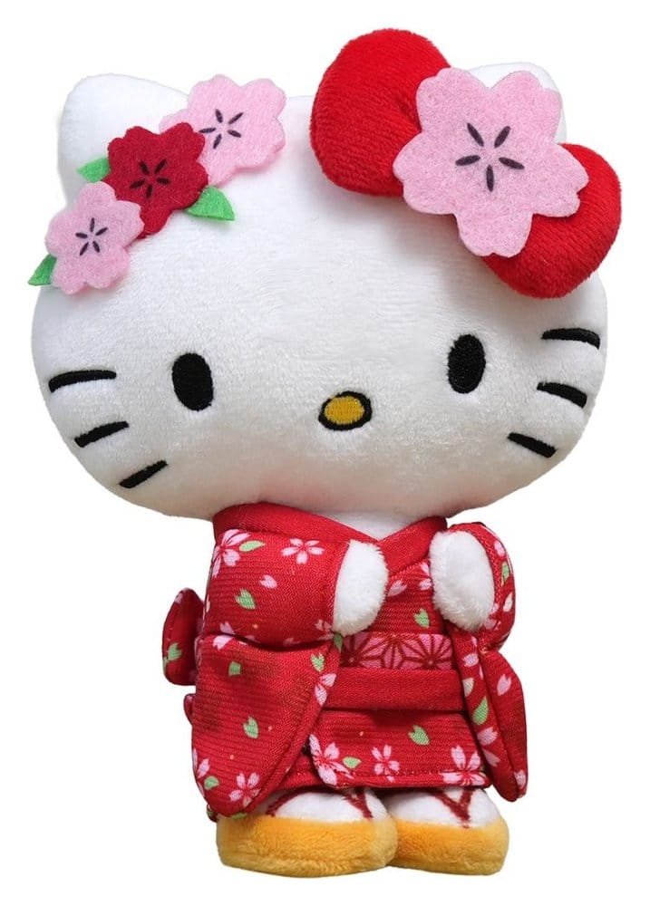 PRE ORDINE - Sanrio Plush Figure Hello Kitty Kimono Version 22 cm