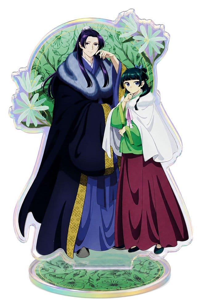 PRE ORDINE - The Apothecary Diaries - Holographic Acrylic Standee - Maomao & Jinshi (Winter Clothes)