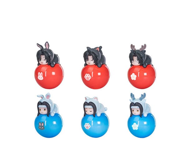 PRE ORDINE - HeGrandmaster of Demonic Cultivation Yura Yura Mascot Mini Figures 5 cm Display (6)