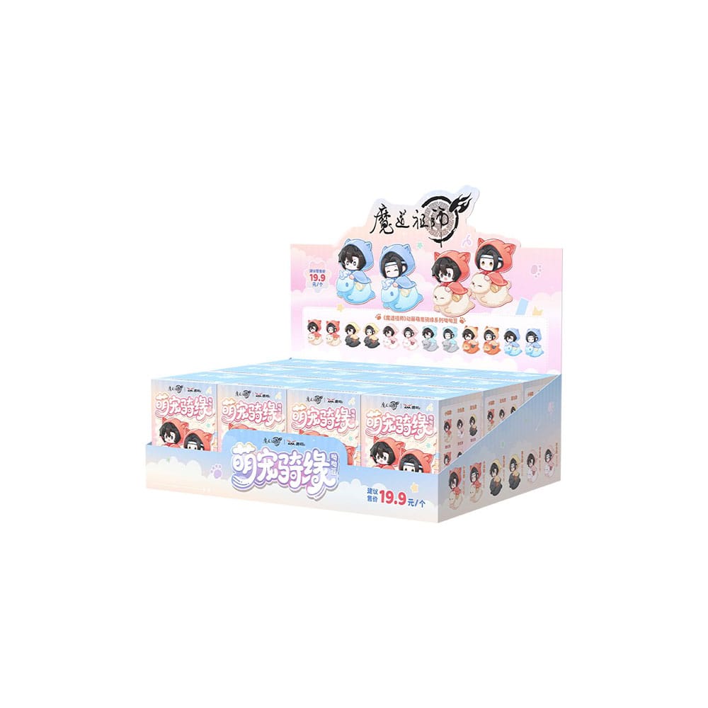 PRE ORDINE - Grandmaster of Demonic Cultivation Blind Box Mini Figures Meng Chong Qi Yuan Series Display (12)