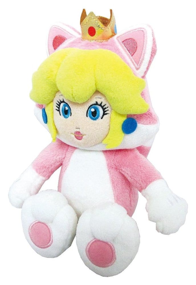 PRE ORDINE - Super Mario Plush Figure Cat Peach 22 cm