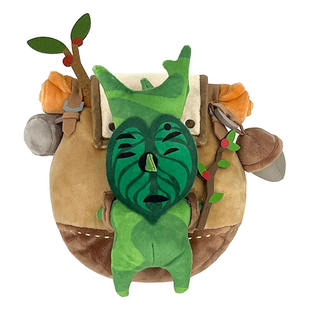 PRE ORDINE - The Legend of Zelda: Tears of the Kingdom Plush Figure ZP04 Korok with Backpack Brown 17 cm