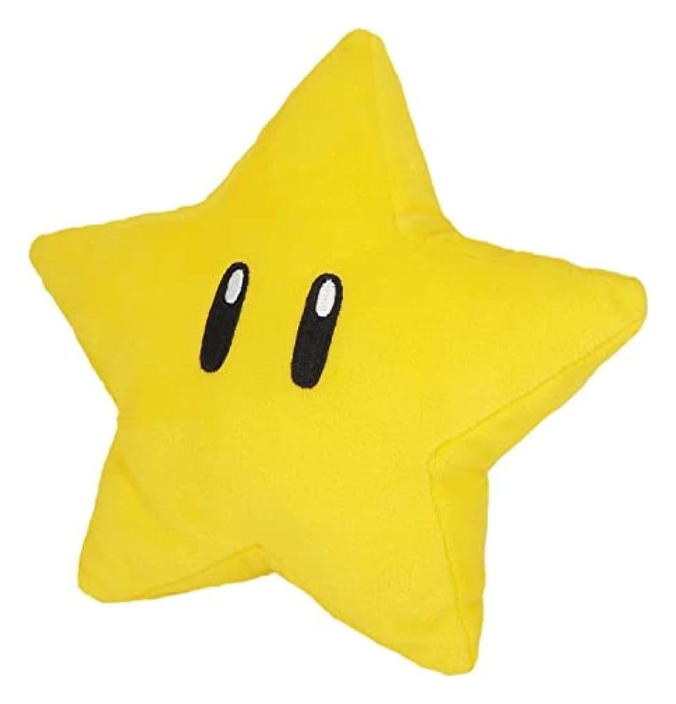 PRE ORDINE - Super Mario Plush Figure Super Star 18 cm