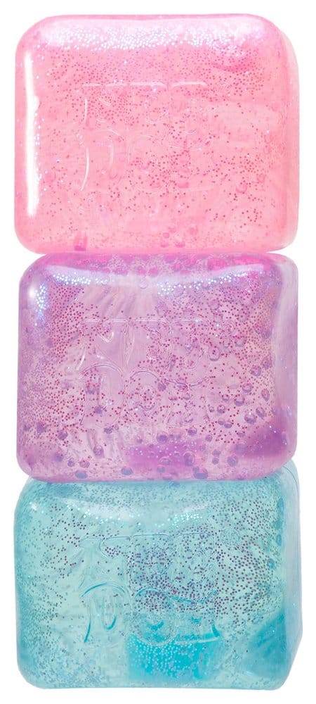 PRE ORDINE - NeeDoh Squeeze Ball Nice Cube Glitter & Glow 5 cm Display (12)