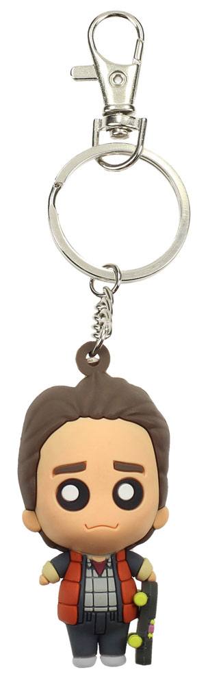 PRE ORDINE - Back to the Future Pokis Rubber Keychain Marty McFly 6 cm
