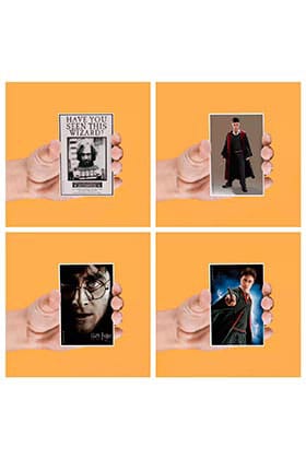 PRE ORDINE - Harry Potter 4-Piece Magnets Set