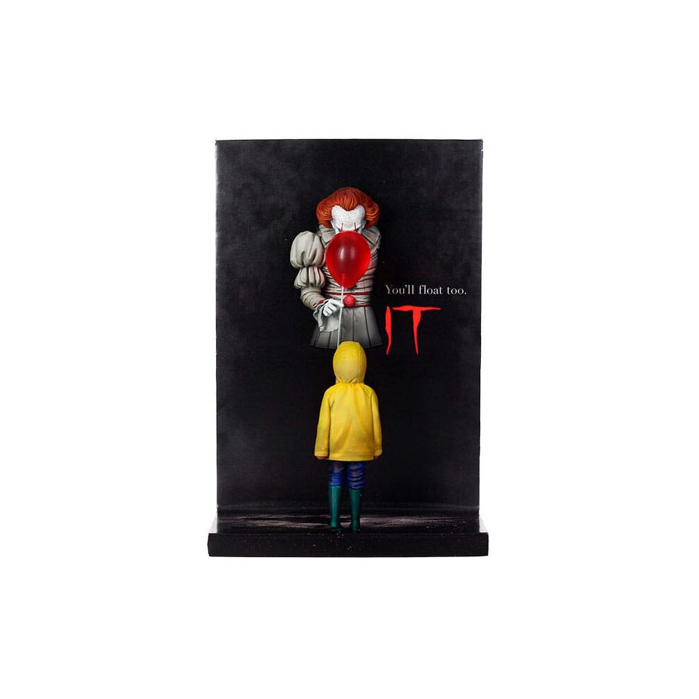 PRE ORDINE - It Poster PVC Figure Pennywise & Georgie 20 cm