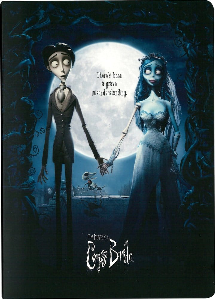 PRE ORDINE - Corpse Bride Softcover Notebook Movie Poster 21 cm