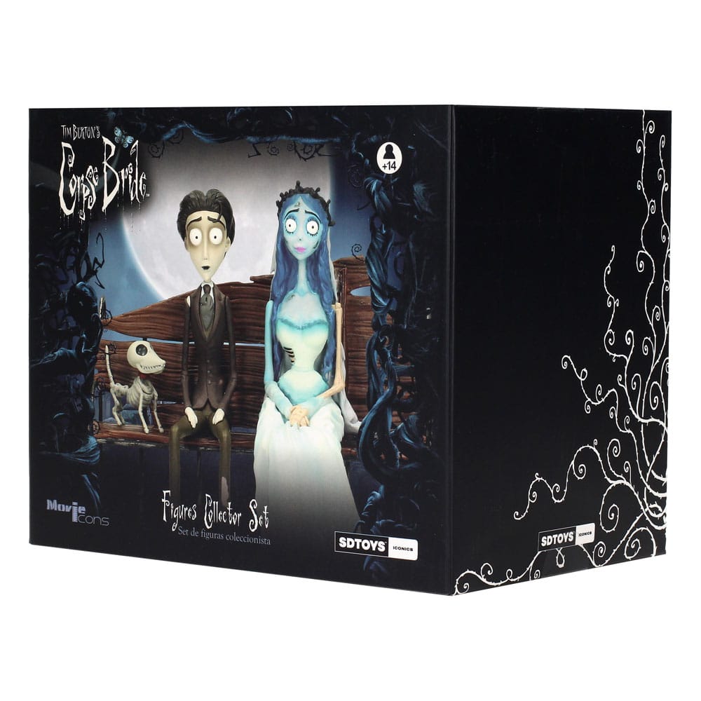 PRE ORDINE - Corpse Bride Gift Set figure & Keyring Victor & Emily