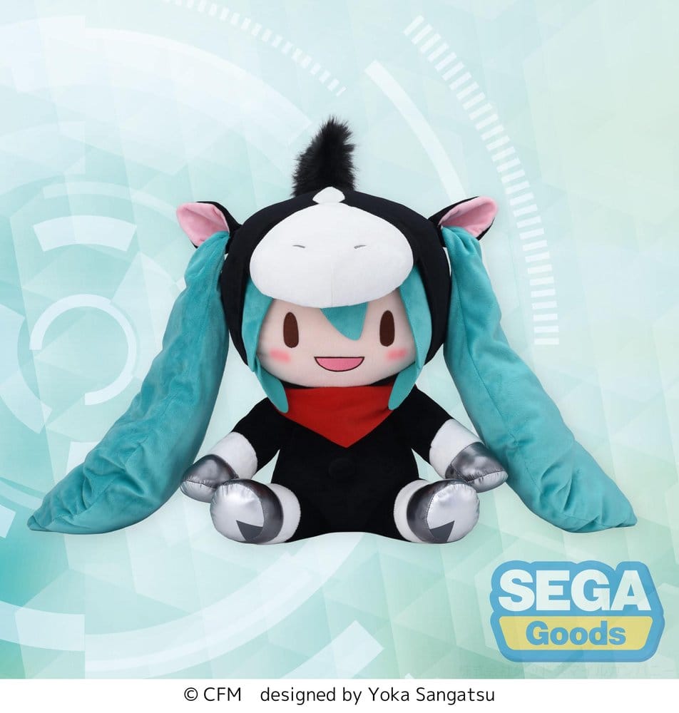 PRE ORDINE - Character Vocal Series 01: Hatsune Miku Fuwa Petit Plush Figure Hatsune Miku Horse 2026 LL 40 cm