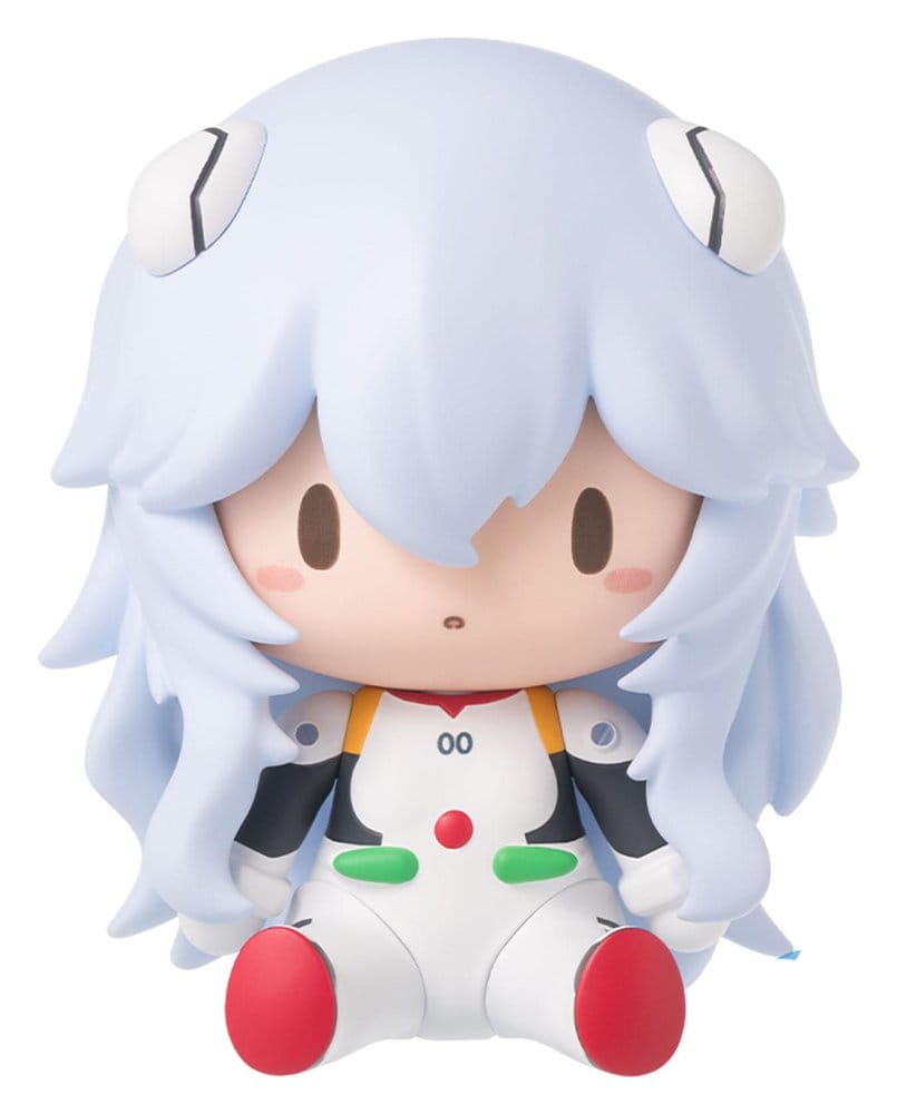 PRE ORDINE - Evangelion: 3.0+1.0 Thrice Upon a Time Fuwa Petit Chibi Figure Rei: Long Hair 8 cm