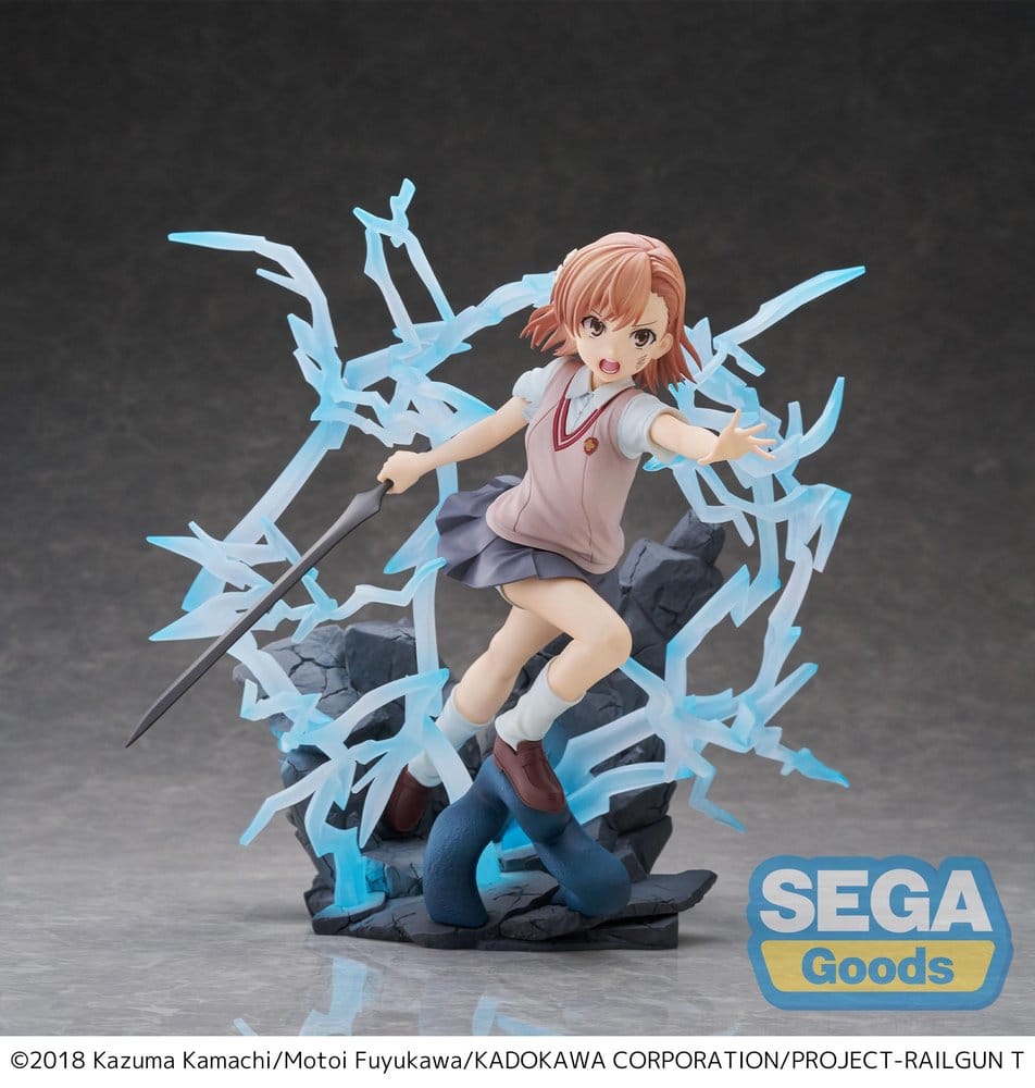 PRE ORDINE - A Certain Scientific Railgun T FIGURIZMa PVC Figure Mikoto Misaka 23 cm