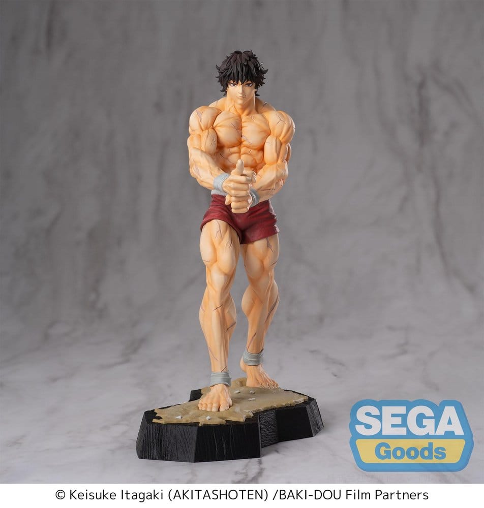 PRE ORDINE - Baki-Dou Luminasta PVC Statue Baki Hanma 18 cm