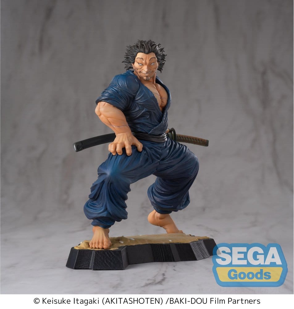 PRE ORDINE - Baki-Dou Luminasta PVC Figure Musashi Miyamoto 17 cm