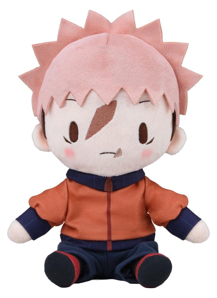 PRE ORDINE - Jujutsu Kaisen The Culling Game fuwa petit Plush Figure Yuji Itadori (M) 20 cm