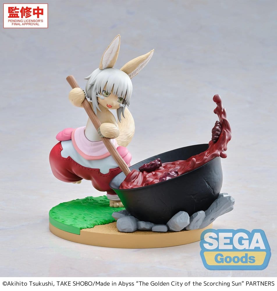 PRE ORDINE - Made in Abyss: The Golden City of the Scorching Sun Luminasta PVC Figure Nanachi ~Dreaming of Mealtime~ 14 cm