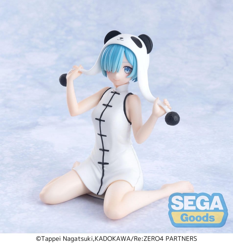 PRE ORDINE - Re:Zero Starting Life in Another World Yumemirize PVC Statue Rem Panda 11 cm