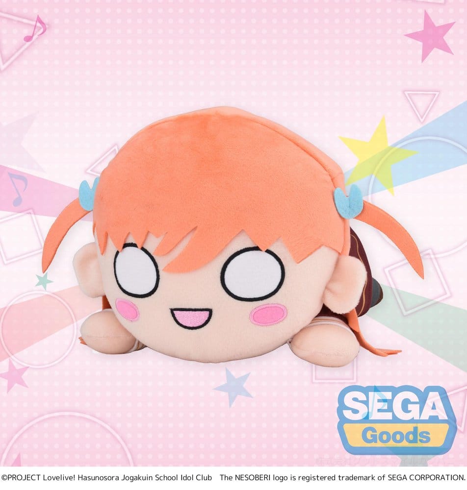 PRE ORDINE - Love Live! Nesoberi (Lay-Down) Plush Figure Hinoshita Kaho Winter Uniform (M) 16 cm