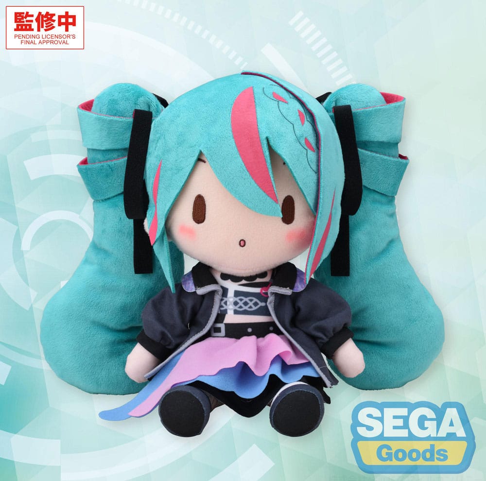 PRE ORDINE - Character Vocal Series 01: Hatsune Miku Fuwa Petit Plush Figure Hatsune Miku Punk! M 22 cm