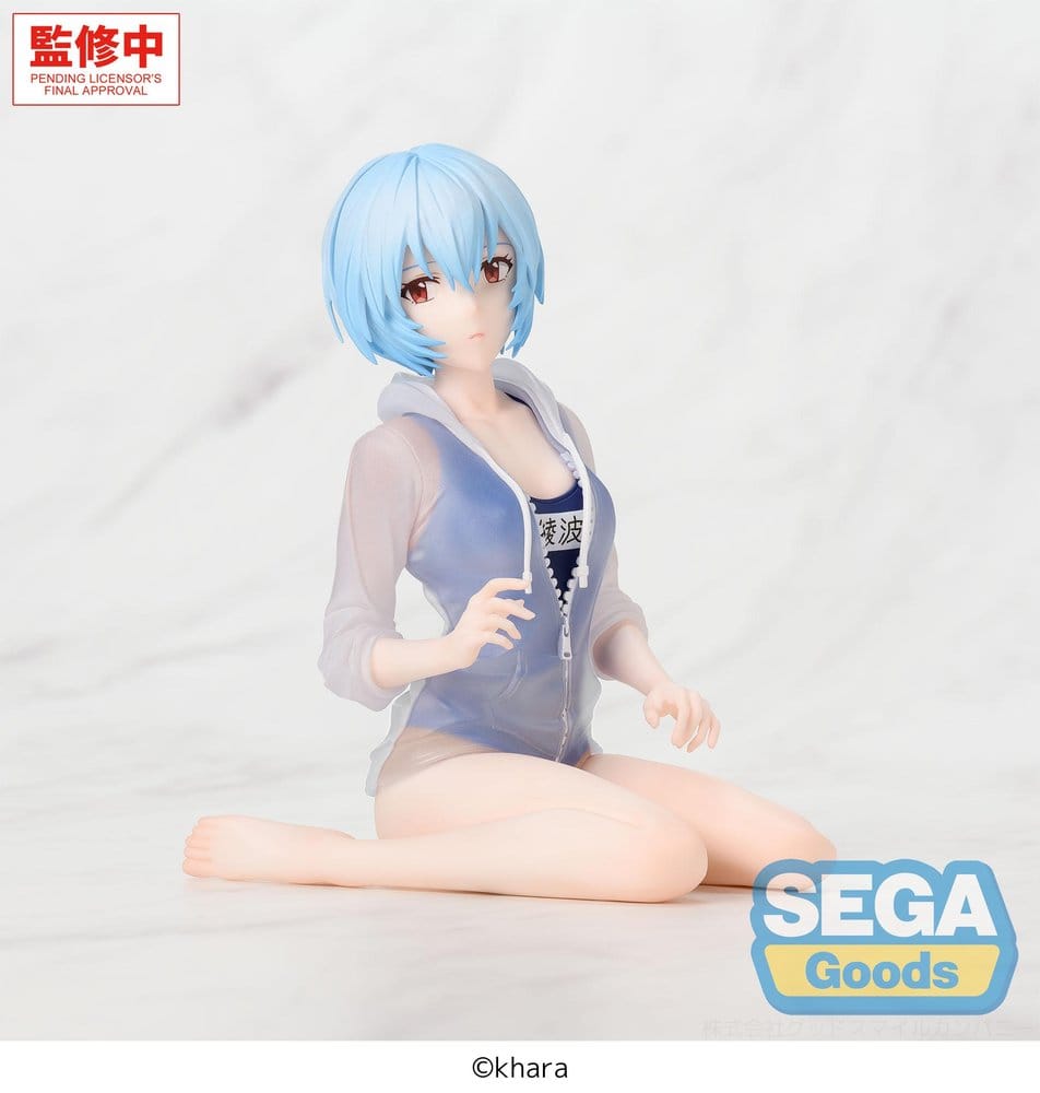 PRE ORDINE - Rebuild of Evangelion Yumemirize PVC Figure Rei Ayanami School Swimsuit Ver. 13 cm