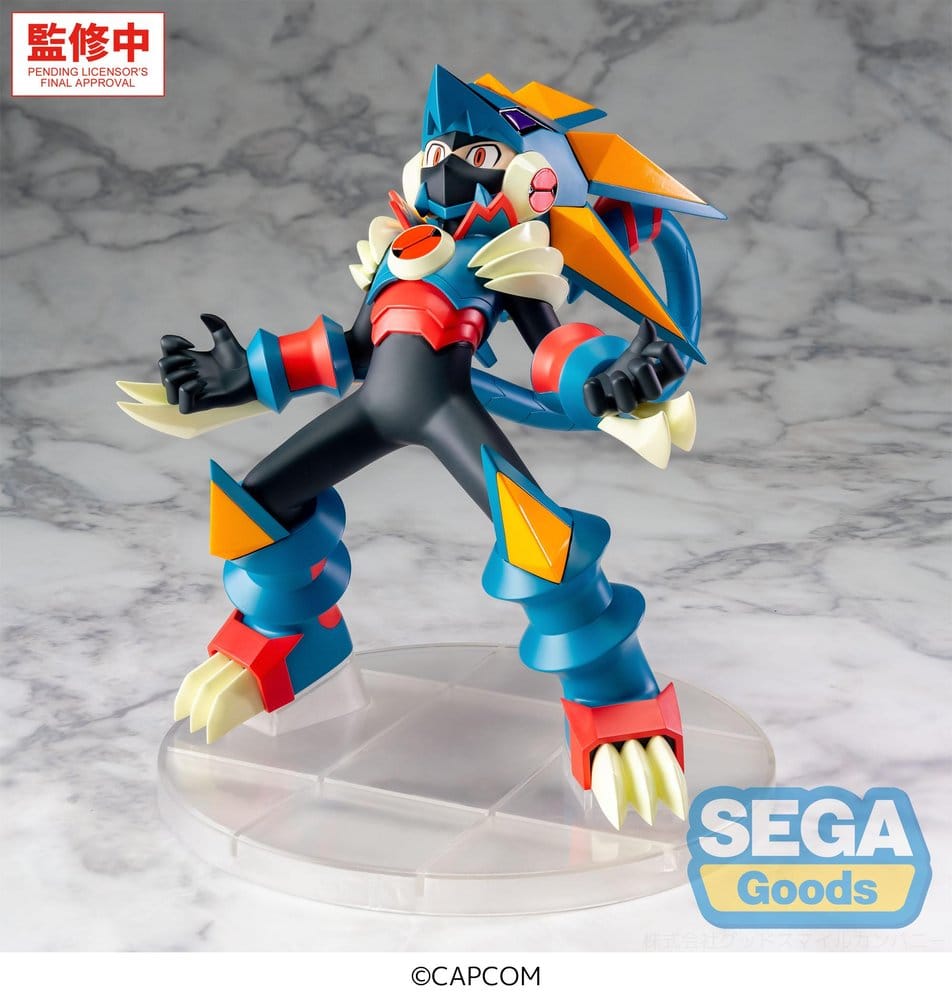 PRE ORDINE - Mega Man Battle Network Luminasta PVC Figure Mega Man Gregar Beast 17 cm