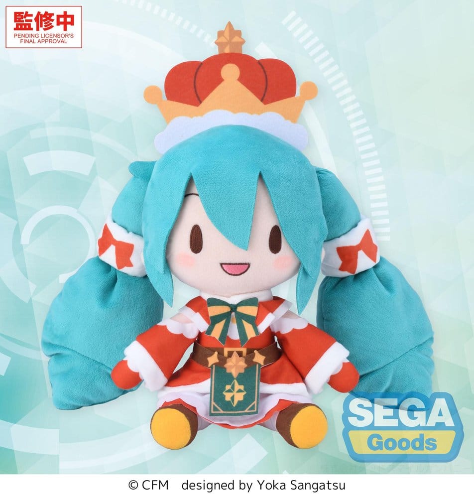PRE ORDINE - Hatsune Miku fuwa petit Plush Figure Hatsune Miku Christmas 2026 32 cm