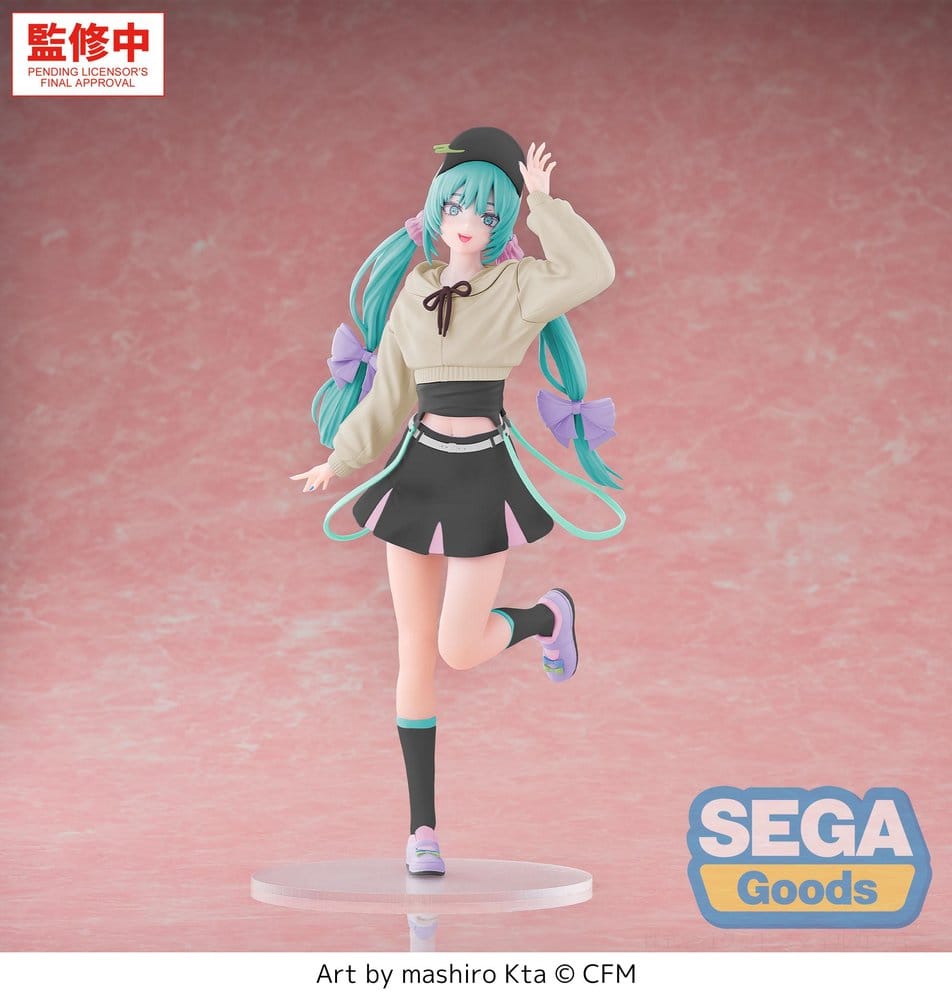 PRE ORDINE - Hatsune Miku Luminasta PVC Figure Hatsune Miku Conceptual Series Vol.2 Stroll Ver. 21 cm