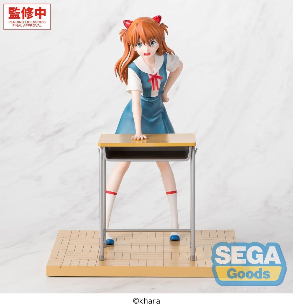 PRE ORDINE - Evangelion: New Theatrical Edition XStellar PVC Figure Asuka Shikinami Langley Uniform Ver. 19 cm