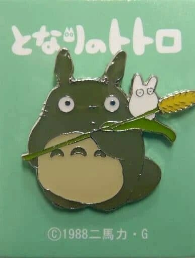 PRE ORDINE - My Neighbor Totoro Pin Big Totoro with Wheat ear