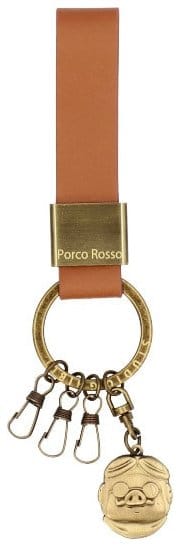 PRE ORDINE - Porco Rosso Leather-Keychain Marco