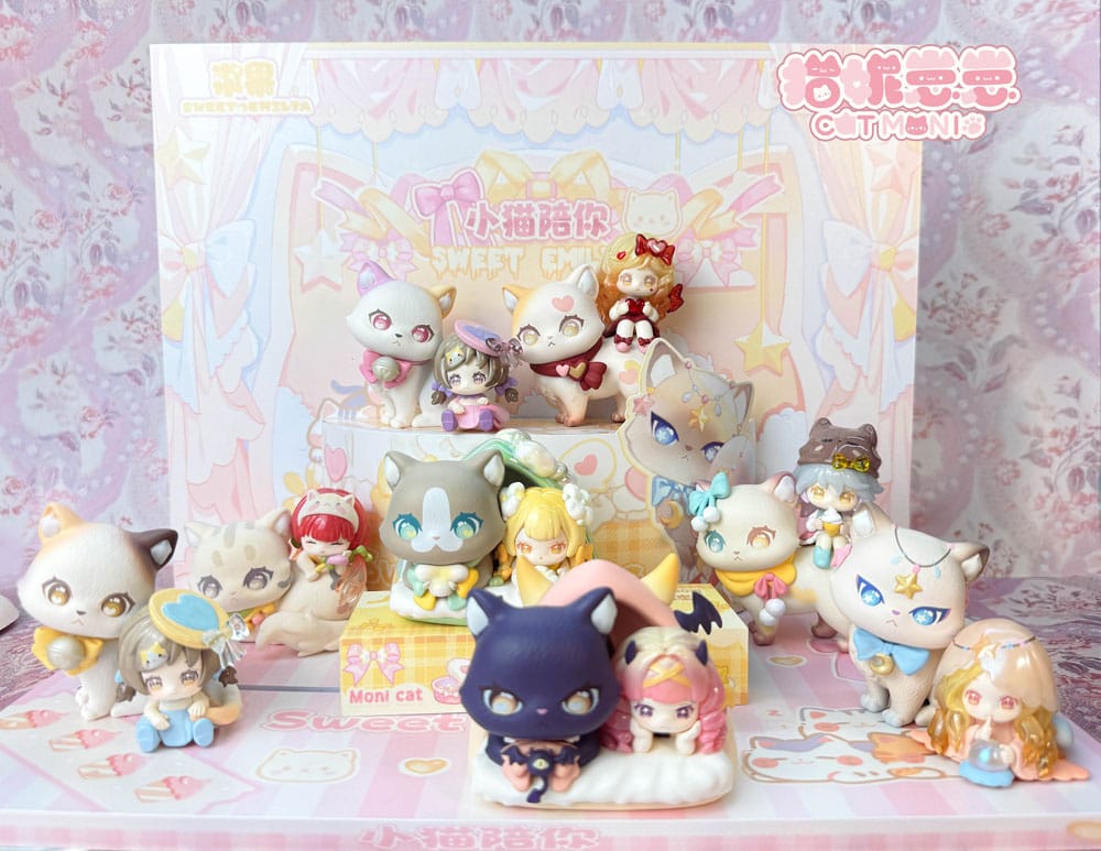 PRE ORDINE - Original Character Trading Figures Cat Nizizi-Kitten with you 8 cm Assortment (6)