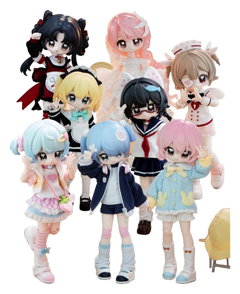 PRE ORDINE - Original Character Collectible Figures Unveiled Door Key Spirit Series BJD Doll Blind Box 17 cm Assortment (6)